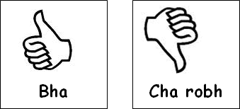 2c1-pic1 Graphic Text: Bha / Cha robh