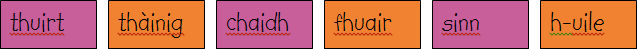 Graphic: Cleachdadh faclan